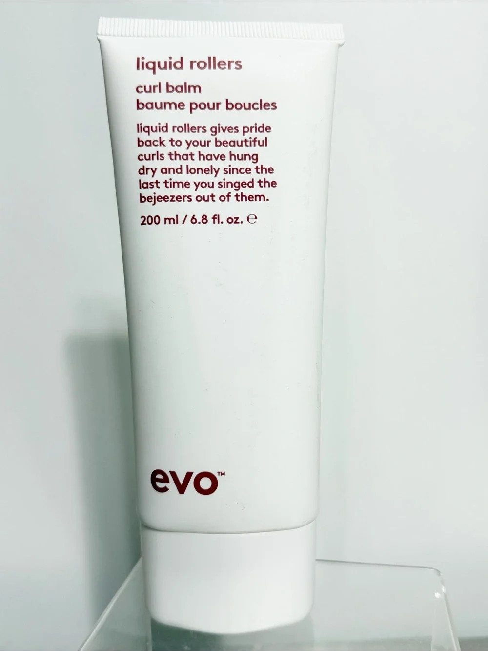 EVO Liquid Rollers Curl Balm Light Hold 6.8oz (200mL) ~ NEW / Sealed